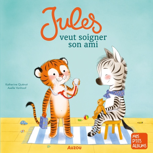 Couverture audiobook de Jules veut soigner son ami, de Katherine Quenot