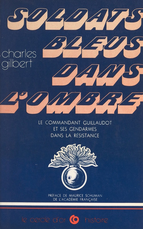 Couverture ebook de Soldats bleus dans l'ombre, de Charles Gilbert
