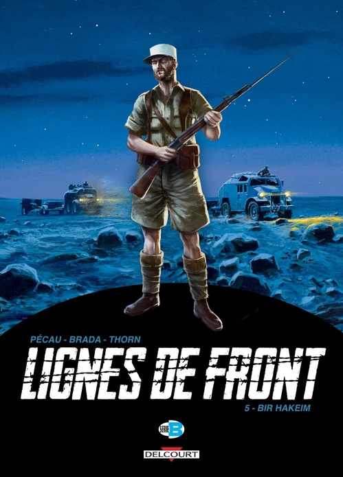 ebook cover of Lignes de Front T05 - Bir Hakeim, by Brada, Jean-Pierre Pécau