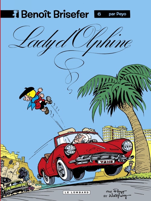 Couverture ebook de Benoît Brisefer (Lombard) - tome 6 - Lady d'Olphine, de Peyo