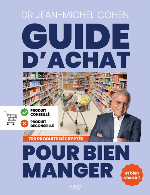 ebook cover of Le Guide d'achat pour bien manger, éd. 2025, by Jean-Michel Cohen