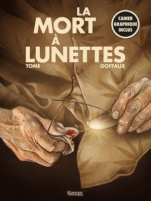 ebook cover of La Mort à lunettes, by Philippe Tome, Gérard Goffaux
