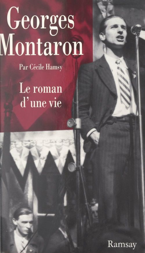 Couverture ebook de Georges Montaron, de Cecile Hamsy