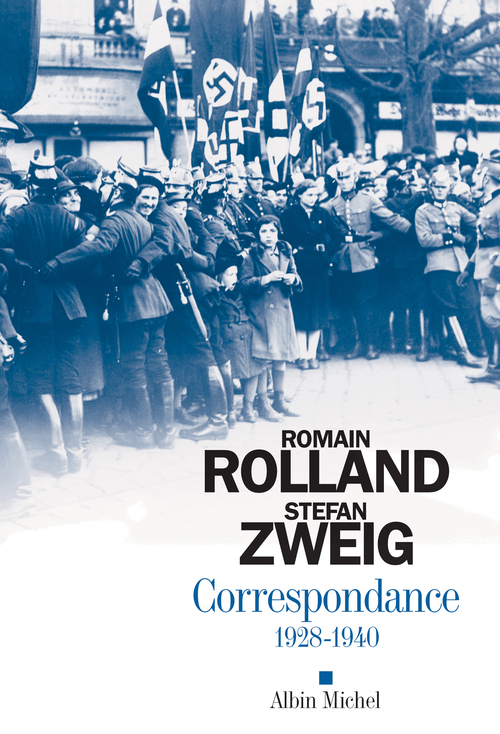 ebook cover of Correspondance 1928-1940, by Romain Rolland, Stefan Zweig