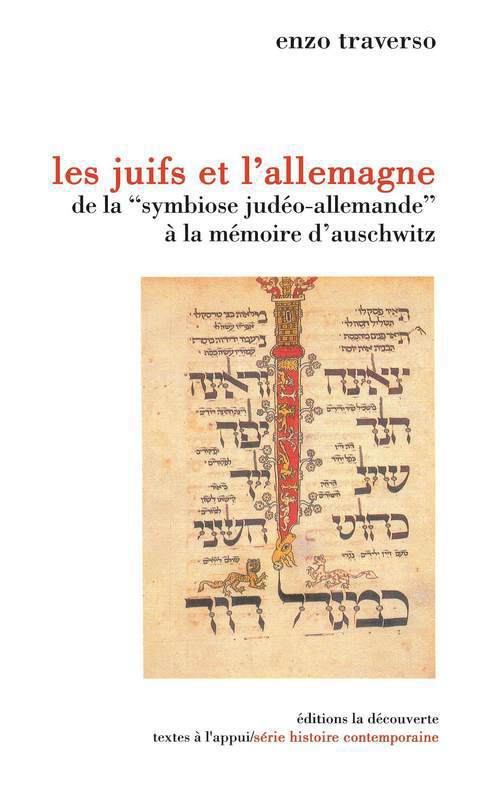 ebook cover of Les juifs et l'Allemagne, by Enzo Traverso