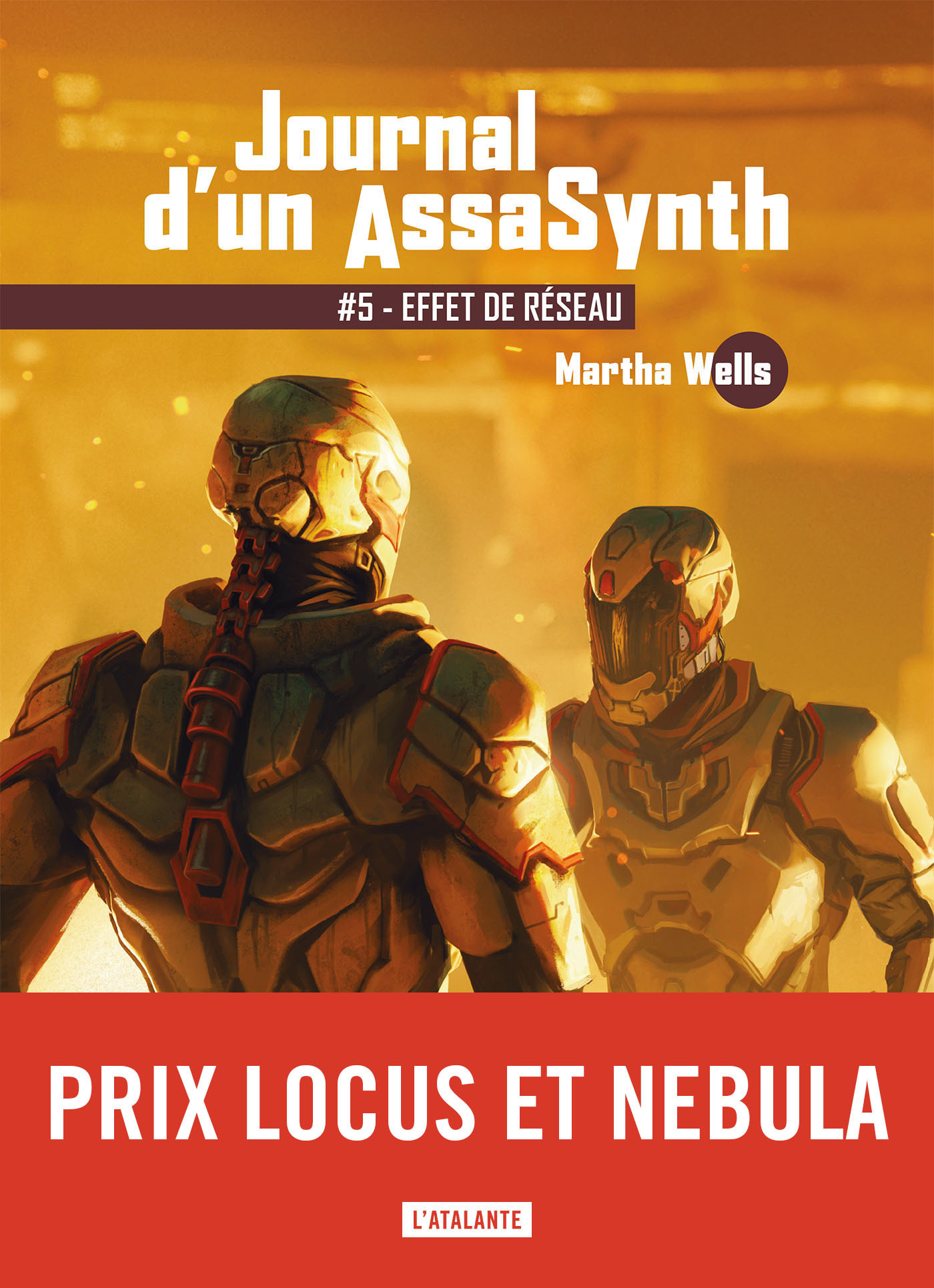 ebook cover of Effet de réseau, by Martha Wells