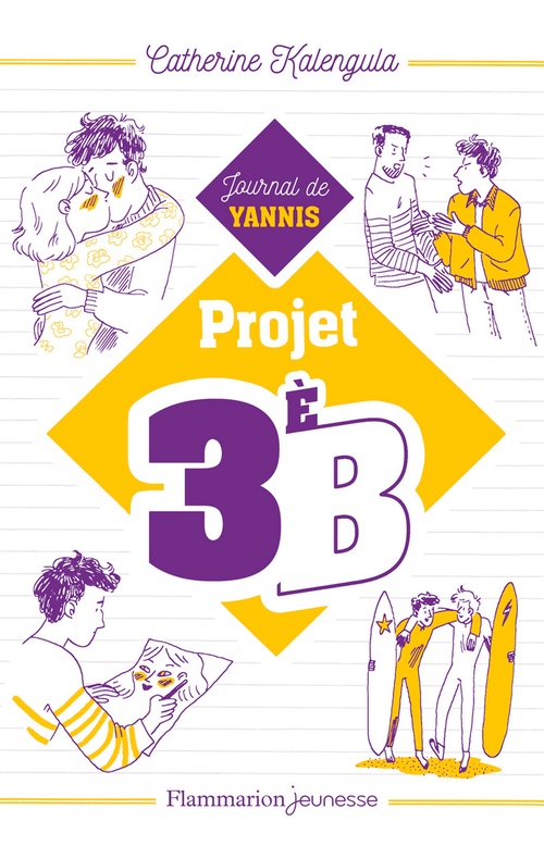 ebook cover of Projet 3e B (Tome 2) - Journal de Yanis, by Catherine Kalengula