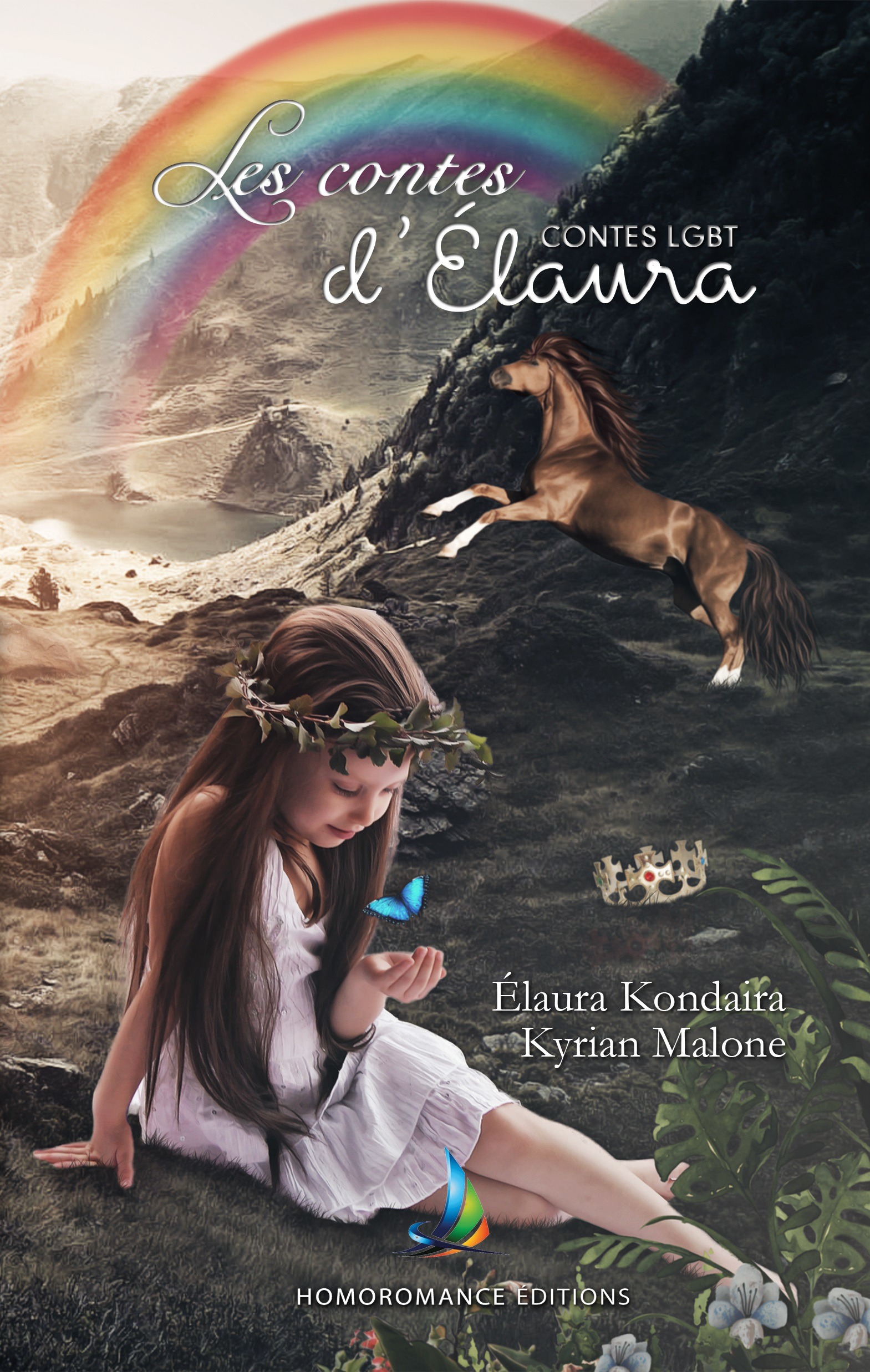 ebook cover of Les contes d'Elaura | Contes LGBT pour enfants de 3 à 90 ans, by Elaura Kondaira, Kyrian Malone
