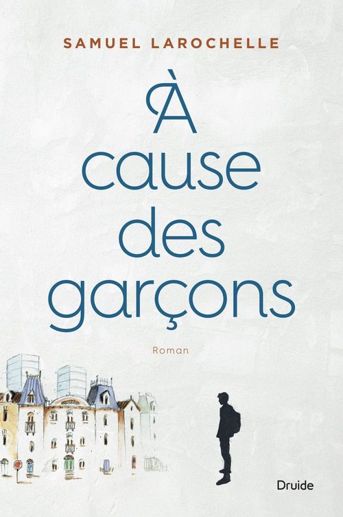 Couverture ebook de À cause des garçons, de Larochelle Samuel