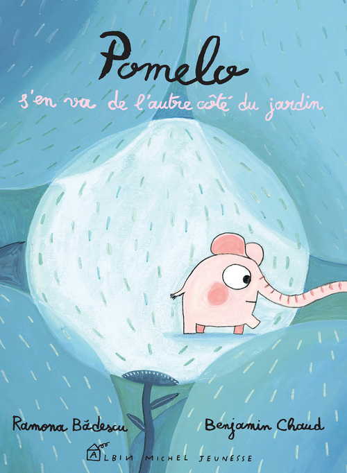 Couverture ebook de Pomelo s'en va de l'autre côté du jardin, de Ramona Badescu