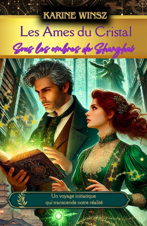 ebook cover of Les Âmes du cristal, tome 1, by Karine Winsz