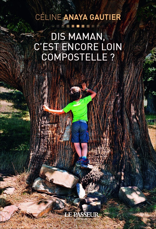 Couverture ebook de Dis maman, c'est encore loin Compostelle ?, de Céline Anaya Gautier