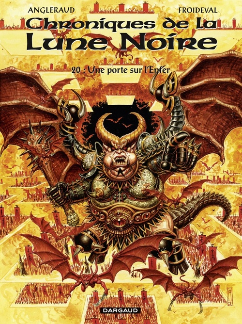 Couverture ebook de Les Chroniques de la Lune Noire - Tome 20 - Une porte sur lEnfer, de François Froideval, Fabrice Angleraud
