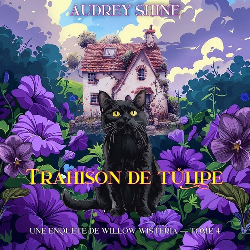 audiobook cover of Trahison de tulipe (Une enquête de Willow Wisteria - tome 4), by Audrey Shine