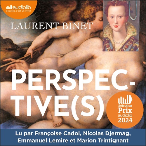 audiobook cover of Perspective(s), by Laurent Binet