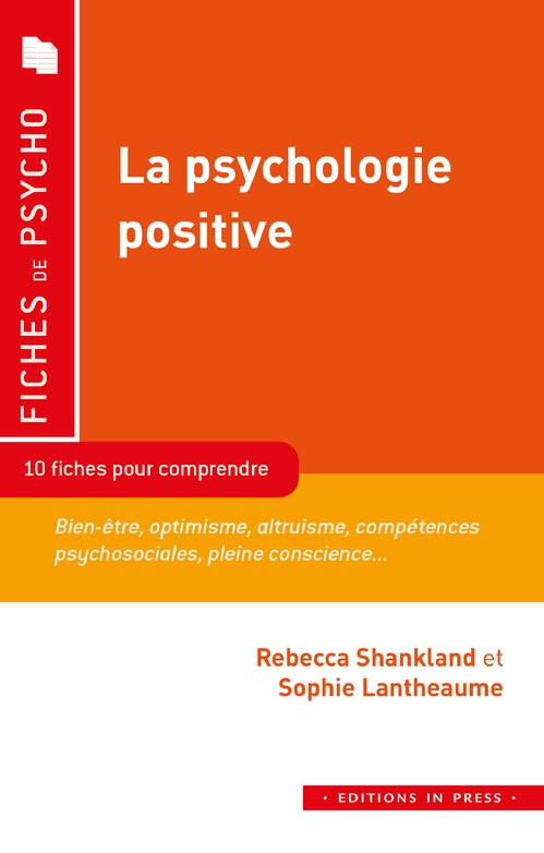 ebook cover of La psychologie positive, by Rebecca Shankland