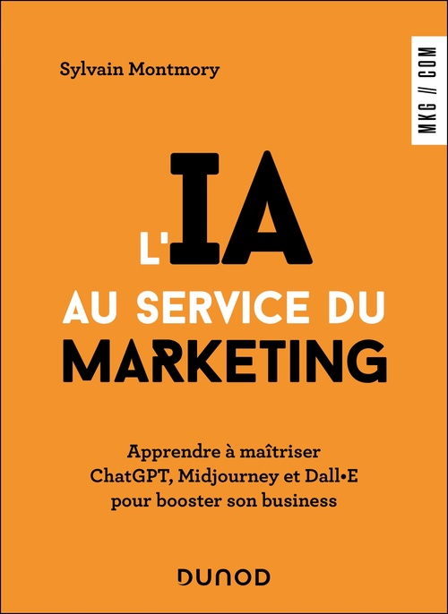 ebook cover of L'IA au service du marketing, by Sylvain Montmory