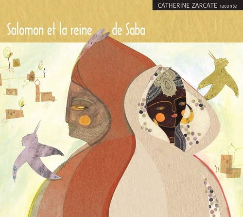 audiobook cover of Salomon et la reine de Saba, by Catherine Zarcate