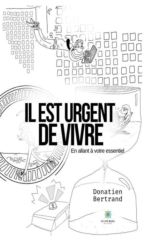 ebook cover of Il est urgent de vivre, by Donatien Bertrand