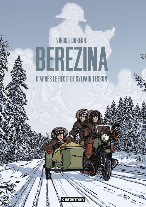 Couverture ebook de Berezina, de Virgile Dureuil, Sylvain Tesson