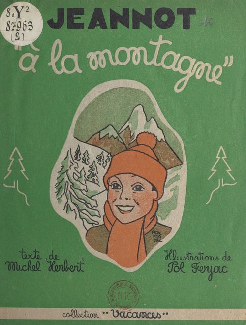 Couverture ebook de Jeannot à la montagne, de Michel Herbert