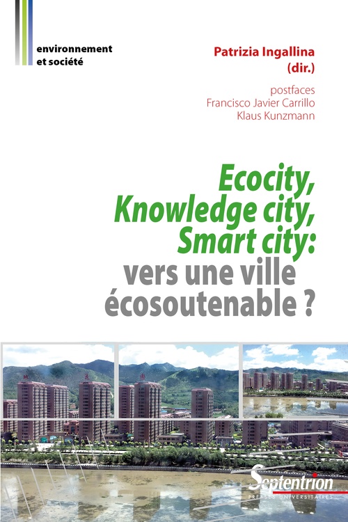 Couverture ebook de Ecocity, Knowledge city, Smart city, de Patrizia Ingallina