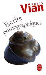 Couverture ebook de Ecrits pornographiques, de Boris Vian
