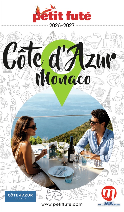 ebook cover of Guide Côte D'azur - Monaco 2026 Petit Futé, by Dominique Auzias, Jean-Paul Labourdette