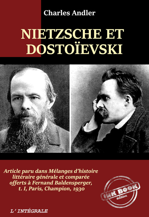 ebook cover of Nietzsche et Dostoïevski. [Nouv. éd. entièrement revue et corrigée]., by Charles Andler