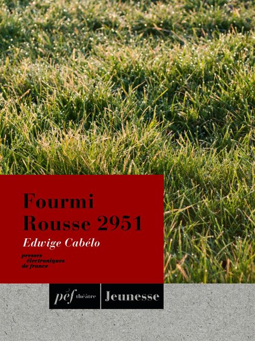 ebook cover of Fourmi Rousse 2951, by Edwige Cabelo