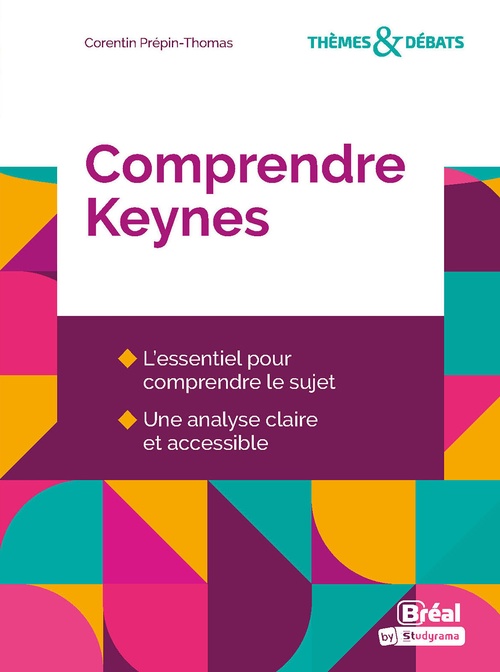 ebook cover of Comprendre Keynes, by Corentin Prepin-Thomas