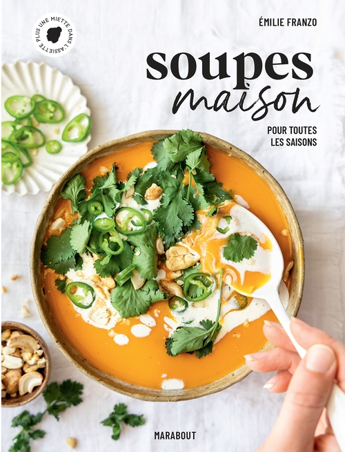 Couverture ebook de Soupes maison, de Emilie Franzo