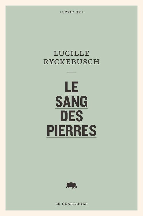 Couverture ebook de Le sang des pierres, de Lucille Ryckebusch