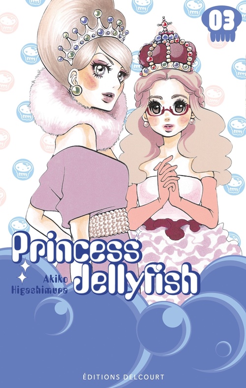 ebook cover of Princess Jellyfish T03, by Akiko Higashimura