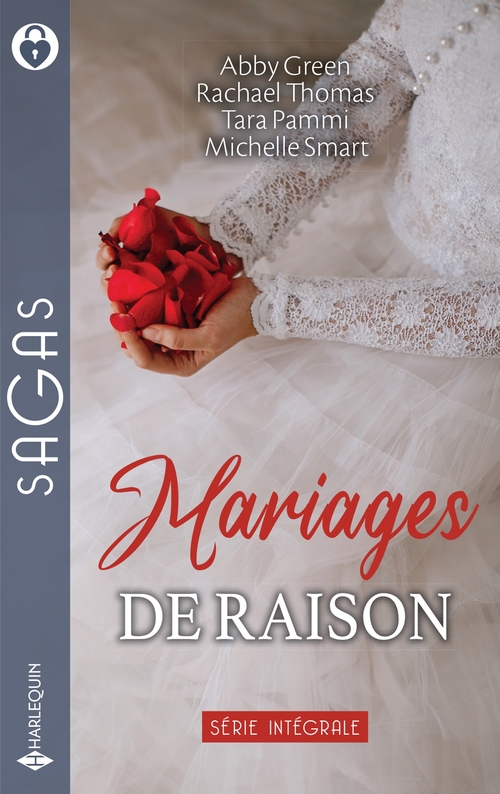 Couverture ebook de Mariages de raison, de Abby Green, Tara Pammi, Michelle Smart, Rachael Thomas