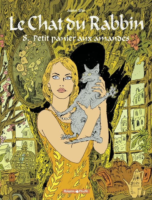 Couverture ebook de Le Chat du Rabbin - Tome 8 - Petit panier aux amandes, de Joann Sfar
