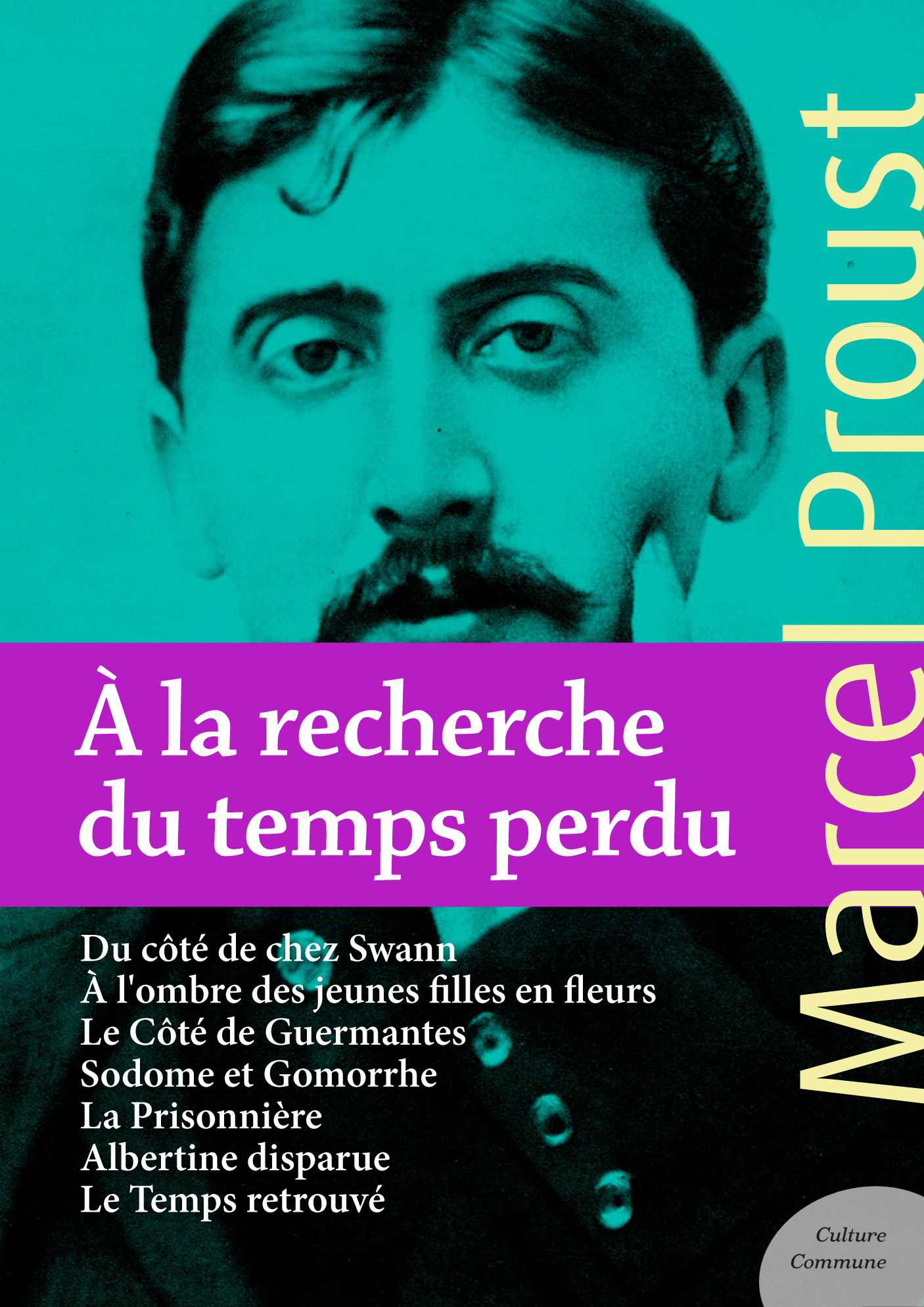 ebook cover of À la recherche du temps perdu, by Marcel Proust