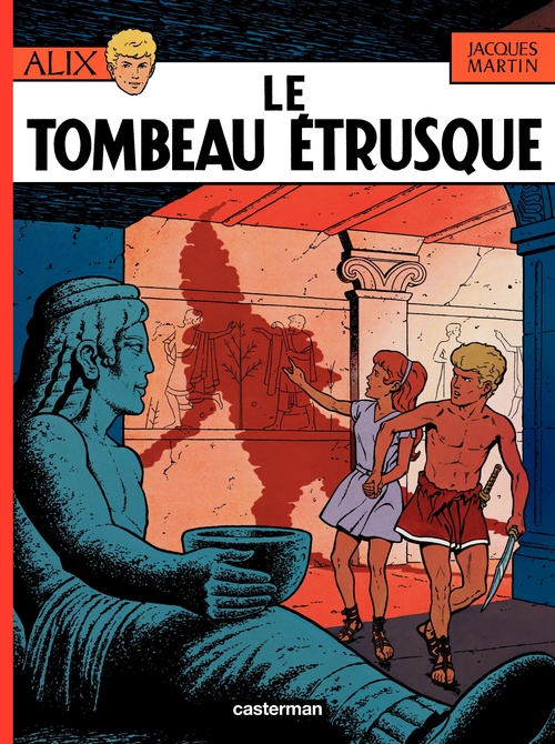 Couverture ebook de Alix (Tome 8) - Le Tombeau étrusque, de Jacques Martin