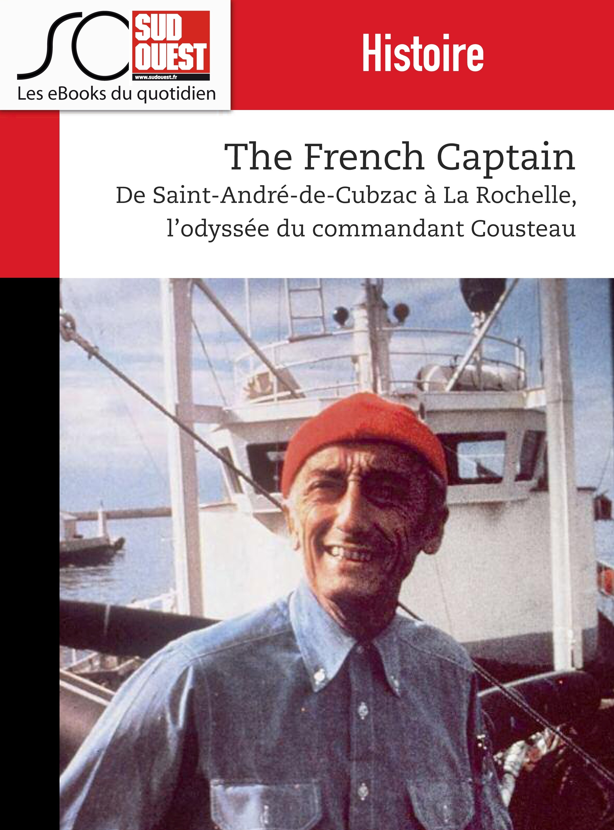 Couverture ebook de The French Captain, de Journal Sud Ouest