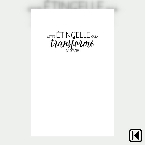 audiobook cover of Cette étincelle qui a transformé ma vie, by Myriam Busque