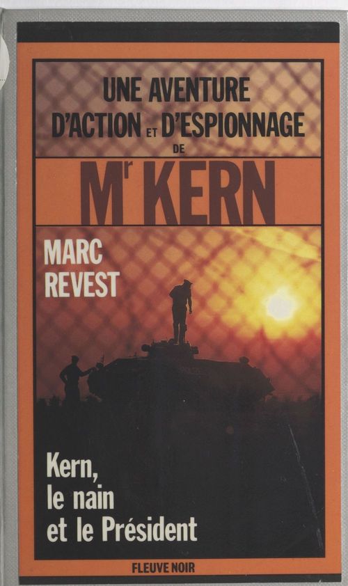 Couverture ebook de Kern, le nain et le président, de Revest/M