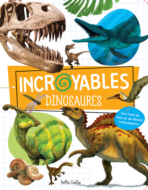 ebook cover of Incroyables dinosaures, by Claire Chabot