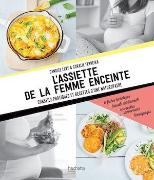 ebook cover of L'assiette de la femme enceinte, by Candice Lévy, Coralie Ferreira