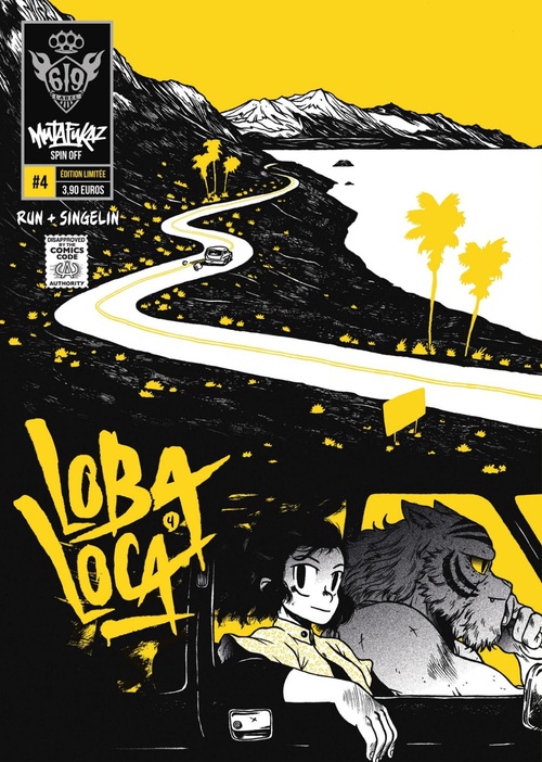 Couverture ebook de Mutafukaz ' Loba Loca - Chapitre 4, de RUN