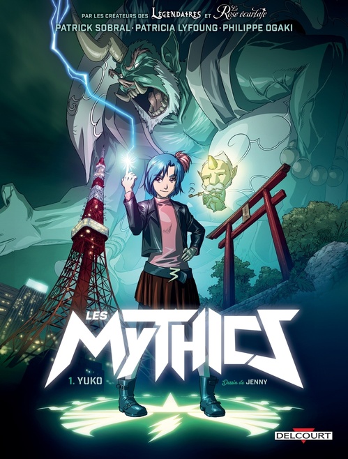 Couverture ebook de Les Mythics T01 - Yuko, de Patrick Sobral
