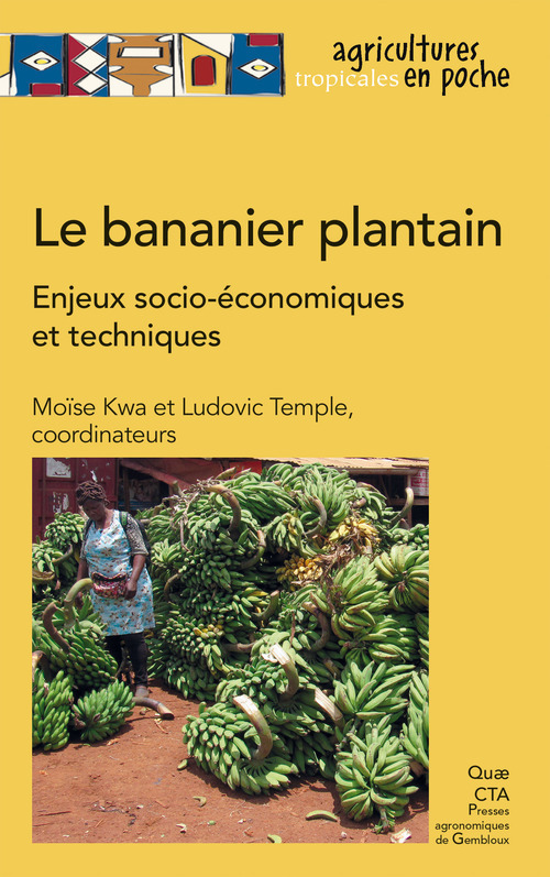 ebook cover of Le bananier plantain, by Moise Kwa, Ludovic Temple