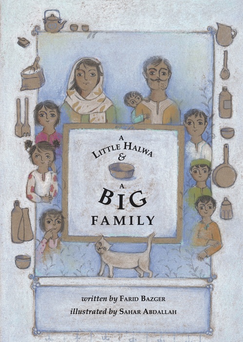 Couverture ebook de A Little Halwa and a Big Family, de Farid Bazger