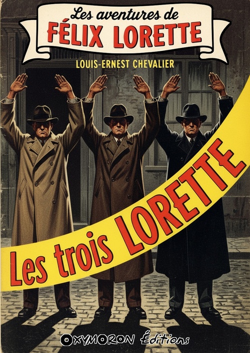 Couverture ebook de Les trois Lorette, de Louis-Ernest Chevalier