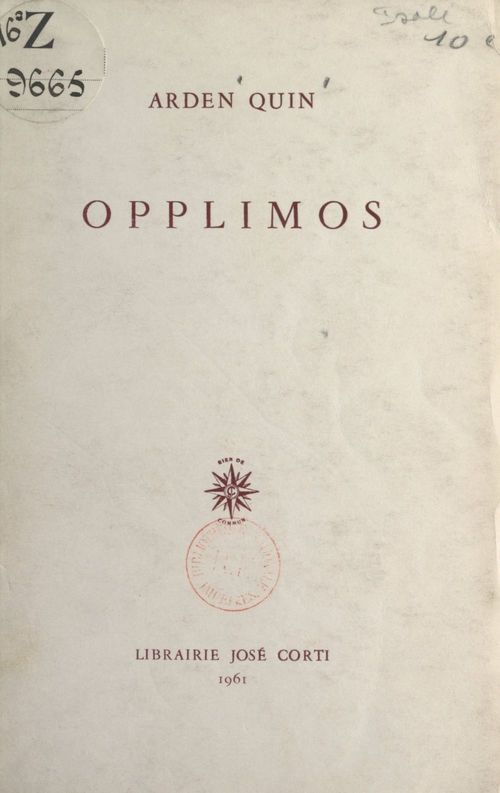 Couverture ebook de Opplimos, de Arden Quin