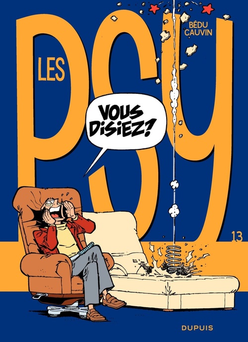 ebook cover of Les Psy - Tome 13 - Vous disiez ?, by Raoul Cauvin, Bédu